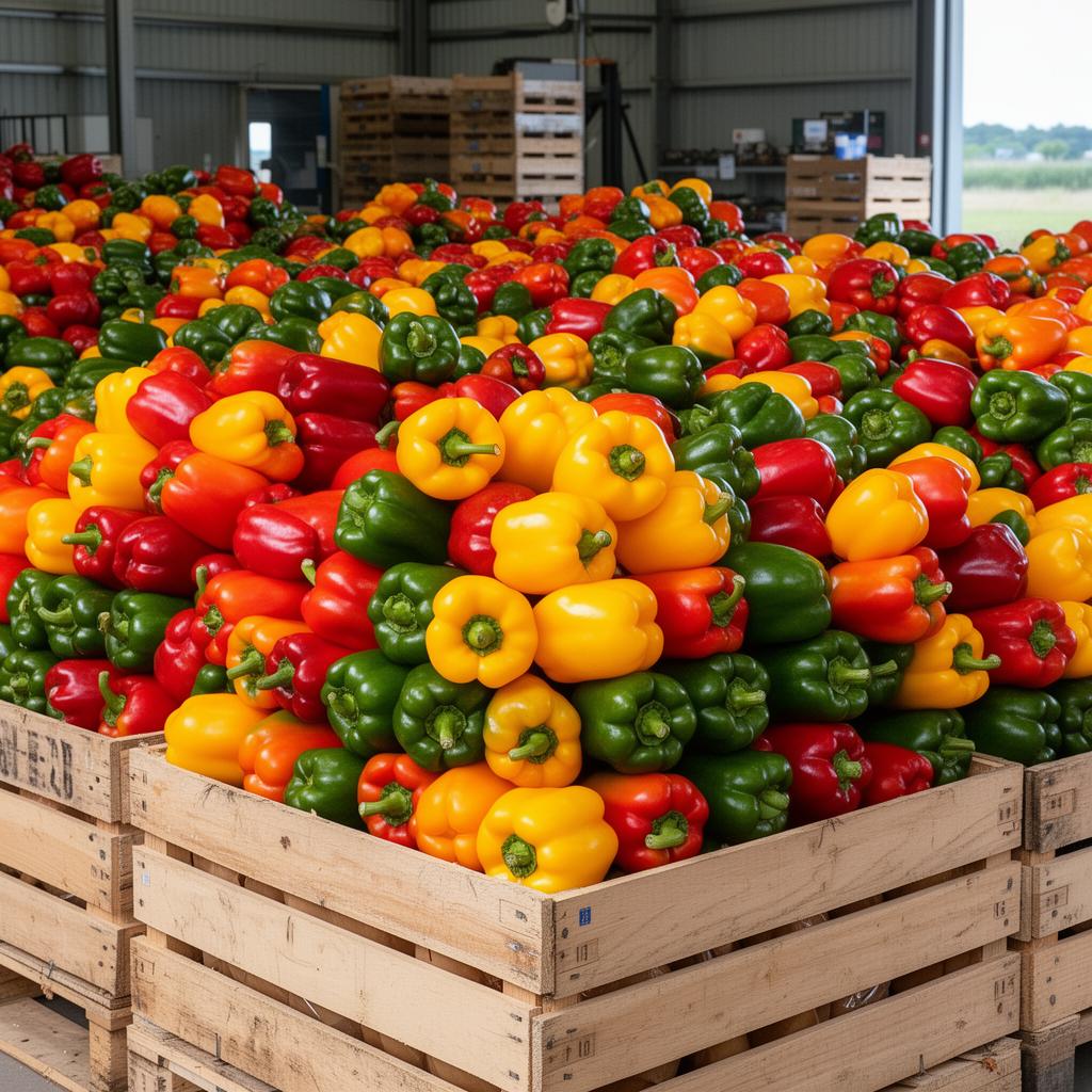Fresh Pepper — Bell Pepper from Ghana
